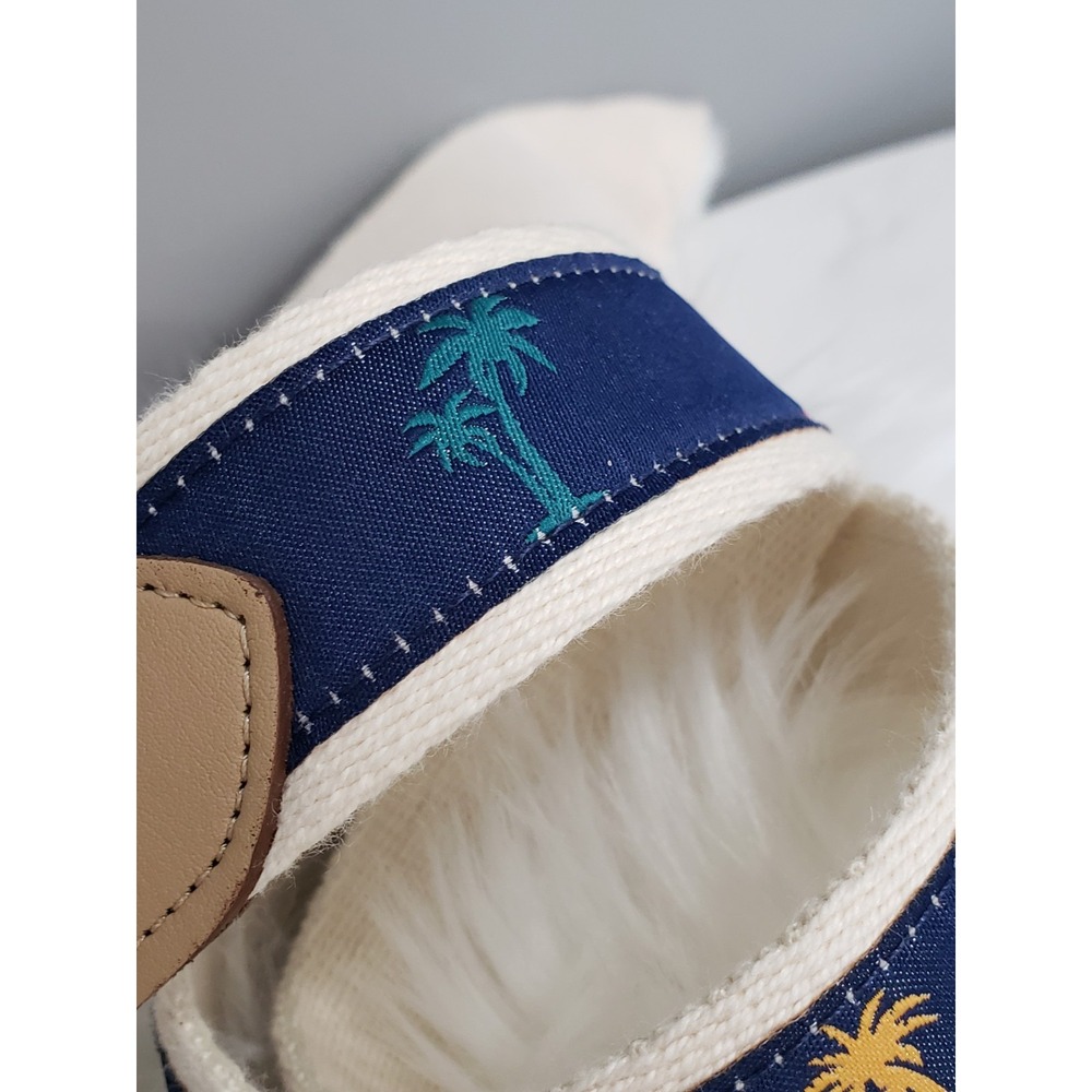 NEW Club Room Men's Palm Tree NAVY KHAKI Belt‎ Small 30/32 tropical beach Cruise - Picture 3 of 6